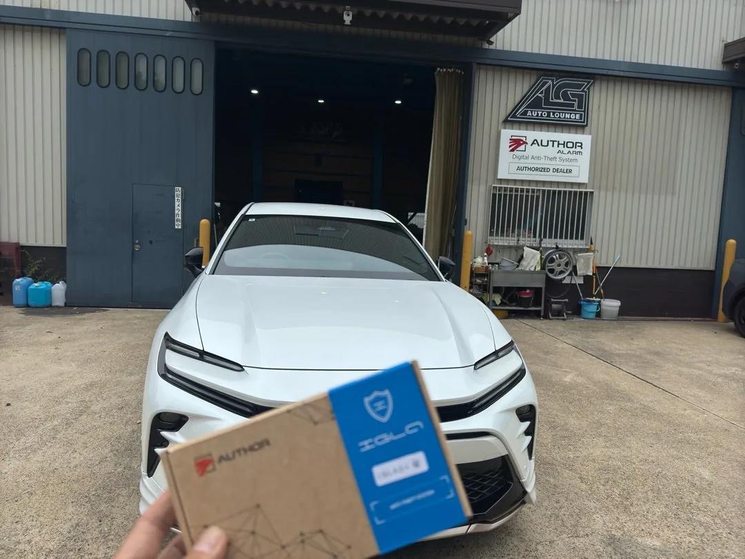 クラウンスポーツのカーセキュリティ施工実績