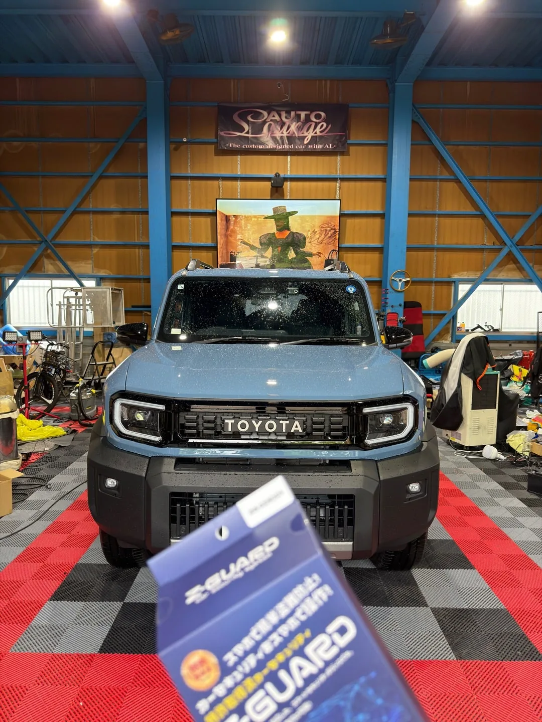 ランドクルーザーFJのカーセキュリティ施工実績