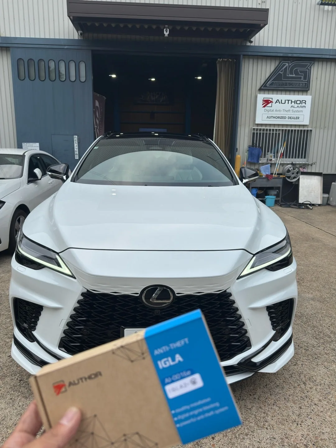 レクサスRXのカーセキュリティ施工実績