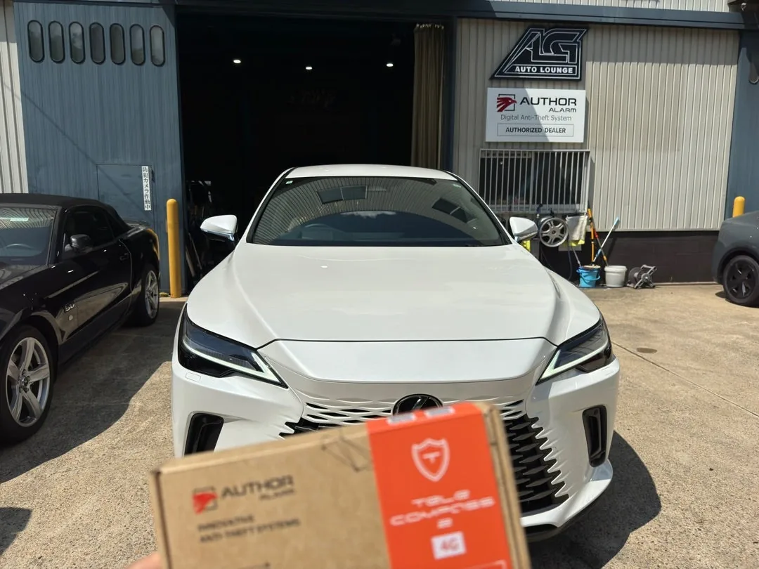 レクサスRXのカーセキュリティ施工実績